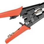 Krimp Klešta za krimpovanje kompresionih  F, IEC-TV, BNC i RCA konektora RG-59 (4C) RG-6 (5C)