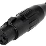 XLR zenski za kabl Amphenol