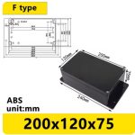 198x118x75+ usice za montazu 240x112, + Zaptivak I srafovi