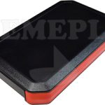 ABS kutija Crno-Crvena 146x90x25mm IP65