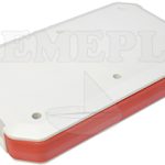 ABS kutija Belo-Crvena 146x90x25mm IP65