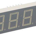 LED displej 7-segmentni Katoda 14mm 4 karaktera Crveni karakter 1,2-6,4mcd Kingbright electronic