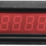 Digitalni panelmetar sa LED displejom 3.5 cifre 9Vdc 67x43x30
