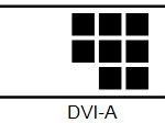 Adapter kabal DVI-A muski 12+5pin / 2xVGA zenski 32cm