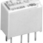 Rele Fujicu DPDT 4.5Vdc, 1A/30Vdc, Non-Latch, minijaturni