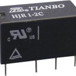 Rele DPDT 2A 12V 720R