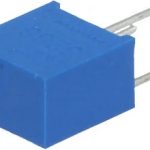 Trimer višeobrtni 500K vertikalni 2,54mm