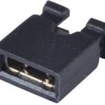 Jumper Crni 2,54mm otvoreni