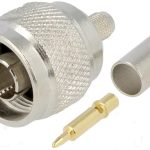 Konektor N muski za kabal H155, crimp UNICON