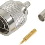Konektor N muski crimp RG58, PTFE Amphenol-172100