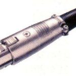 XLR Ženski za kabl 3 pina
