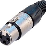 XLR Zenski za kabl Neutrik NC3FX