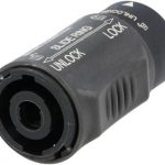 Neutrik Adapter F/F speakon NL4MMX