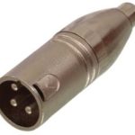 Adapter XLR Muški na RCA Ženski