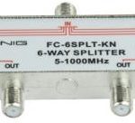 F-Račva 1 x Ulaz - 6 x Izlaz 5-1000MHz