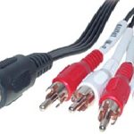Adapter kabl DIN5-M/4xRCA-M  1.5met