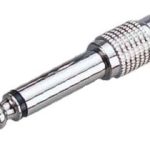 Adapter 6,3 M mono/ Cinc F metal