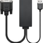 Konverter muski VGA+USB / HDMI zenski