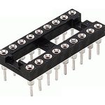 IC Podnožje 18 pina širine 7.62mm pozlaćeni kontakti