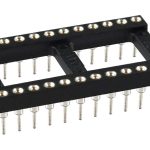 IC Podnožje 24 pina širine 15.24mm pozlaćeni kontakti