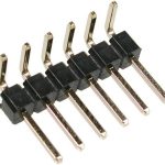 Letvica jednoredna Muška pod uglom 40pina 2.54mm
