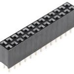 Letvica dvoredna Ženska 80pina 2x40pina 2.54mm