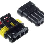 Par M/F automotive kuciste 4-pin Connectar DJ70