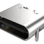 USB C 2.0 zenski THT pod uglom