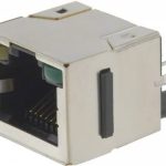 Ženski RJ45 za štampu sa LED Shield