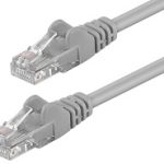 Kabl mrežni Patch Cat-5E 10met Sivi