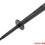 Nastavak-pipalica za bananu 4mm crni; 1000V Cat II; 6A