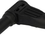 Banana 4mm pod uglom 32A crna