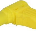 Banana 4mm pod uglom 32A zuta