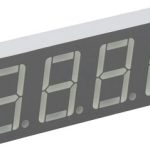 LED displej 7-segmentni Anoda 14mm 4 karaktera Crveni karakter 7-8mcd Luckylight