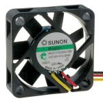 Ventilator 12V 40x10 11,8m³/h 27dBA+Senzor brzine Vapo