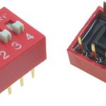 Prekidac DIP 4-pol On-Off 25mA/24Vdc KAIFENG