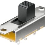 Klizni prekidač DPDT 3A/250V 6 pina