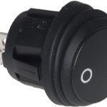 Prekidac Rocker okrugli fi-20mm 10A/250V IP65
