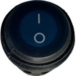 Prekidac Wip On-Off 250V 6A IP65 plavo LED svetlo fi-20