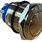 Antivandal taster SPST-NO 2-pin 12V/5A, fi-19mm Mesing