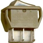Prekidač 16A/250V DPST On-On za otvor 25x28mm