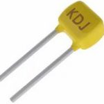 Višeslojni keramički kondenzator 100pF 200V THT 3,8x5,08mm NP0 5% Kemet