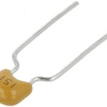 Višeslojni keramički kondenzator 150pF 50V THT 5mm NP0 5% SR Passives