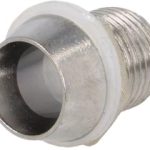 Kućište za LED 8mm mesing hromiran