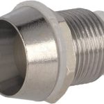 Kućište za LED 10mm mesing hromiran