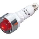 Signalna sijalica Crvena 230Vac NHC Fi-9.5
