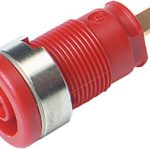 Hirschmann buksna crvena 4mm 25A/1000Vdc