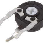 Trimer jednoobrtni 500R 100mW 20% stojeći 5x5mm Piher