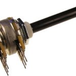 Potenciometar jednoobrtni 22K 200mW 20% 6mm Log Stereo Omeg