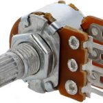 Potenciometar jednoobrtni 10K 125mW 20% 6mm Lin Stereo SR Passives